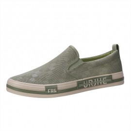Premium Men'S Mesh Sneakers | Breathable Slip-On Casual Shoes, Comfortable Soft Sole Walking Footwear, Lightweight Non-Slip Low-Top Board Shoes, Stylish Everyday Fashion Sneakers, Big Size 38-48