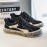 Men's Vintage Distressed Black & White Low-Top Canvas Sneakers - Retro Streetwear Lace-Up Shoes with Durable Rubber Sole & Cushioning, Round Toe Casual Wear Suitable for - (Aged Black/White)