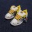 Men's & Women's Chunky Platform Sneakers - Heavy-Duty PU Sole Skate Shoes with Beige/Yellow/White/Golden Chunky Height Increase, Lace-Up Low-Top Casual Sports Shoes for, All-Season Wear (No Heel Lifts/Easy-Care)