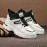 Casual Work Shoes for Men, Designed As Fashionable Boots That Are Breathable And. Made with Faux, Featuring a PVC Sole And EVA Insole, They Have a Round Toe And a Lace-Up Style. These Mid-High Tube Boots Are Perfect for Running, Hiking
