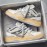 Men's Wide Width Chunky Platform Sneakers - Korean Retro Korean Style Chunky Platform Shoes, Low-Top Lace-Up Casual Shoes with Cushioned Sole, Beige/Black/White/Grey - All-Match Versatile Footwear for Big Feet (Students & s)