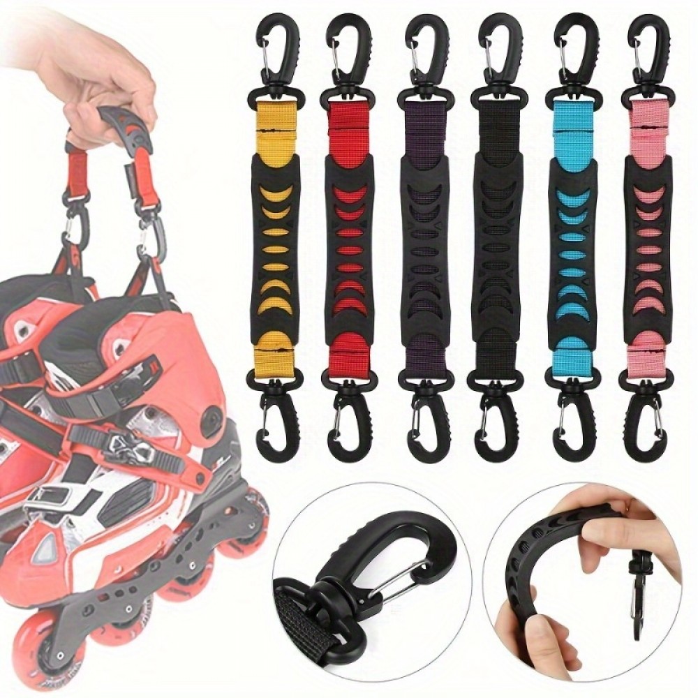 1pc Durable High-Visibility Colorful Hook - Professional Outdoor Skating Shoe Rack for Portable Skateboards, Solid Anti-Corrosive Plastic with Easy Installation, Ideal for Shoe Storage, Skateboard Accessories