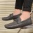 Men's & Beanie Shoes - Slip-On/Lookout Lightweight Upper & PVC Sole Low-Top Sneakers, Casual & Business Shoes Suitable for Driving, Office, Casual Attire - Solid Color Versatile Footwear