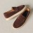 Men's & Unisex Low-Top Loafers - Slip-On/Lace-Up Anti-Slip Sneakers with PVC Sole, Summer Casual Shoes Suitable for Office, Semi-Formal Wear - Low-Top Loafers
